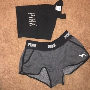 PINK top and bottoms